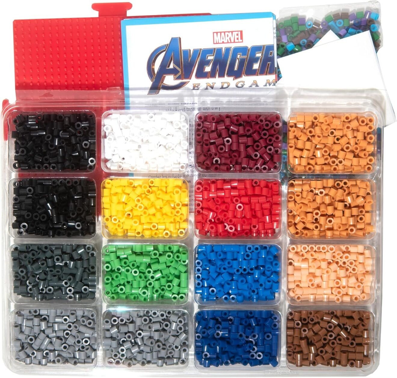 Set Grande – Marvel Avengers Fuse Bead Kit, 4503pc, 10 Figuras ...