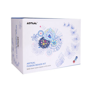 Kit Artkal Beads 48 Colores 9600 Unid Tableros Pinzas DIY Toys 5mm Midi