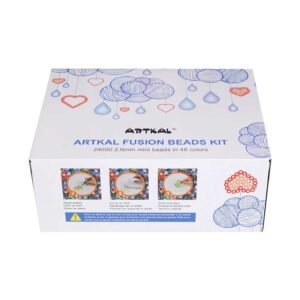 Kit Artkal Beads 48 Colores 2400 Unid Tableros Pinzas DIY Toys 2,6mm Mini